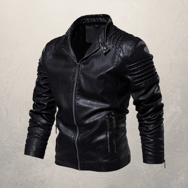 Men's Motorcycle Leather Jacket