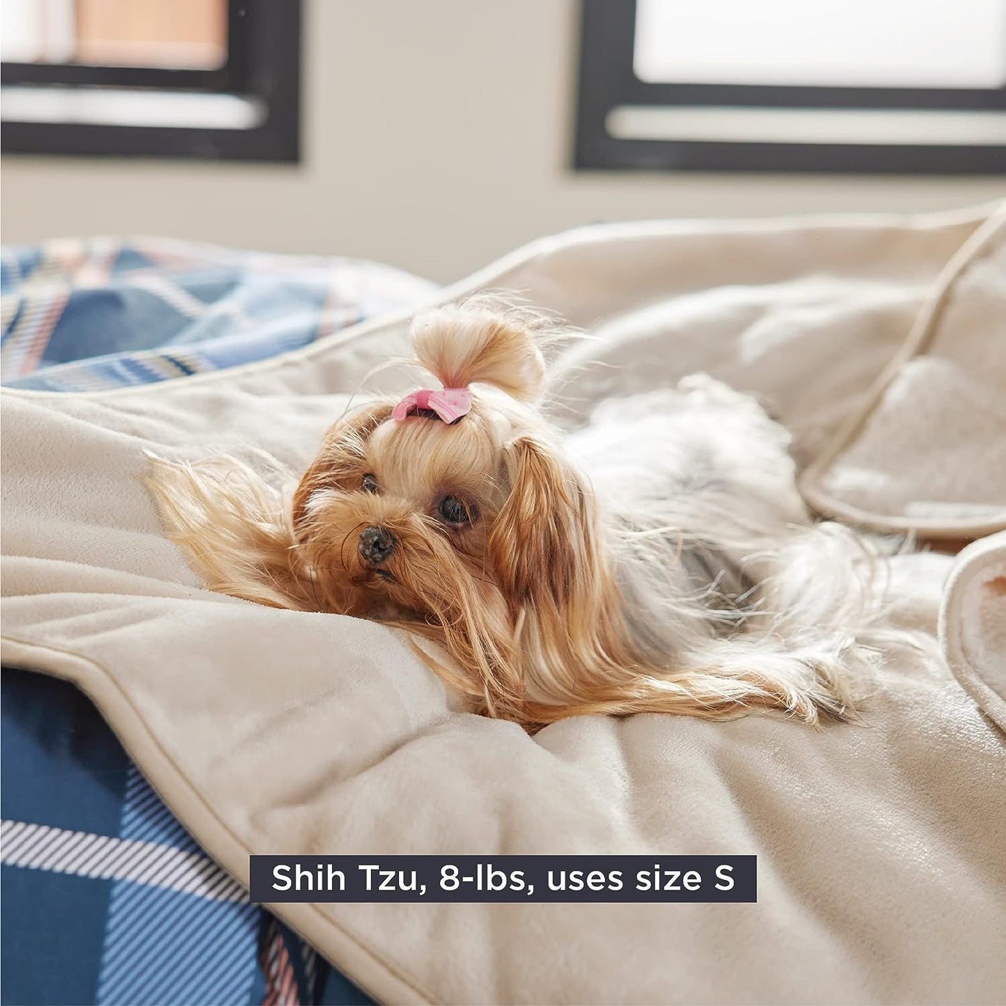 Pet Waterproof Flannel Sherpa Thickened Dog Blanket Cat Mat