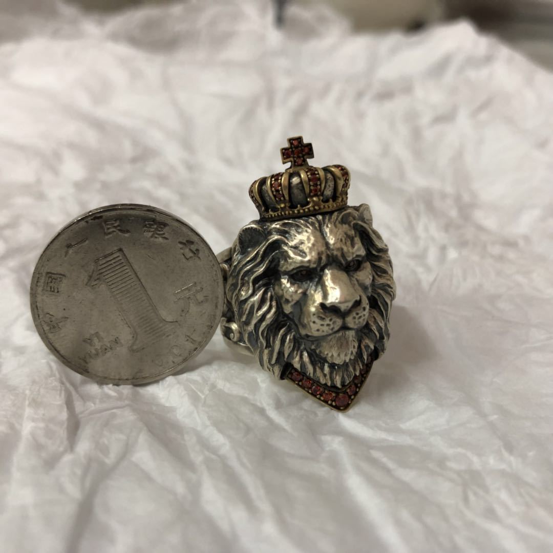 Vintage Lion Ring – Bold Strength, Timeless Style