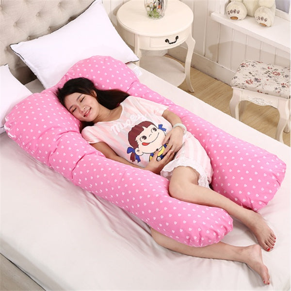 Sleeping Support Pillow for Pregnant Women - U-Shape Maternity Pillow for Pregnancy Side Sleepers