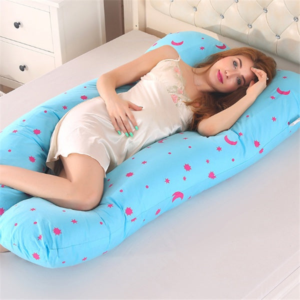 Sleeping Support Pillow for Pregnant Women - U-Shape Maternity Pillow for Pregnancy Side Sleepers