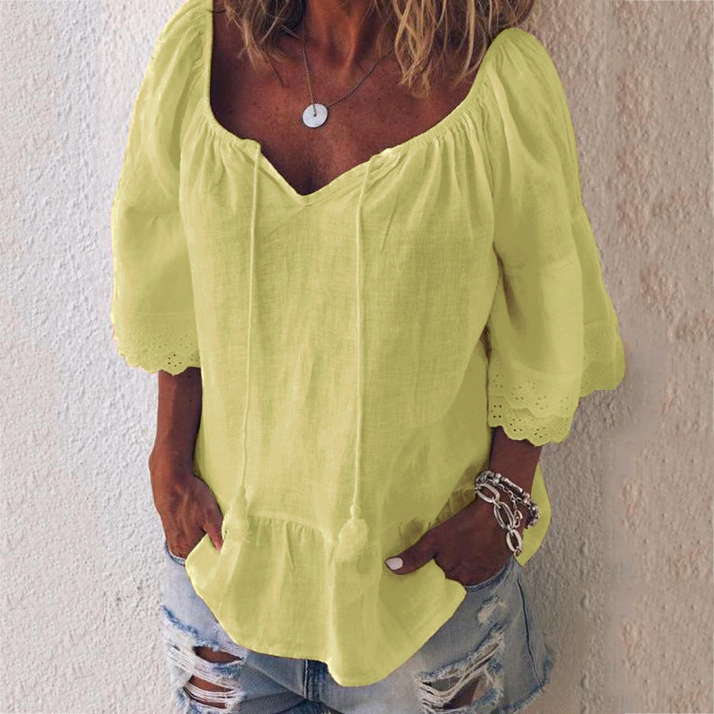 Cotton Linen Shirt