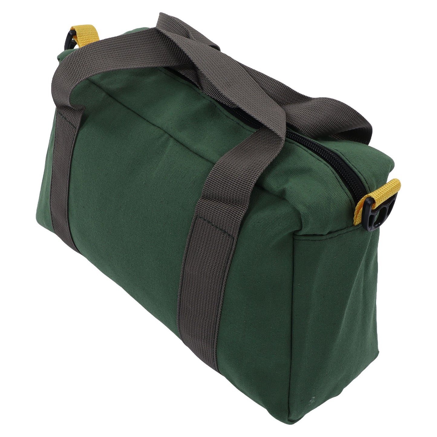 Wide Mouth Tool Bag Portable Canvas Waterproof High Capacity Storage Handbag for Technicians 41cm/16in