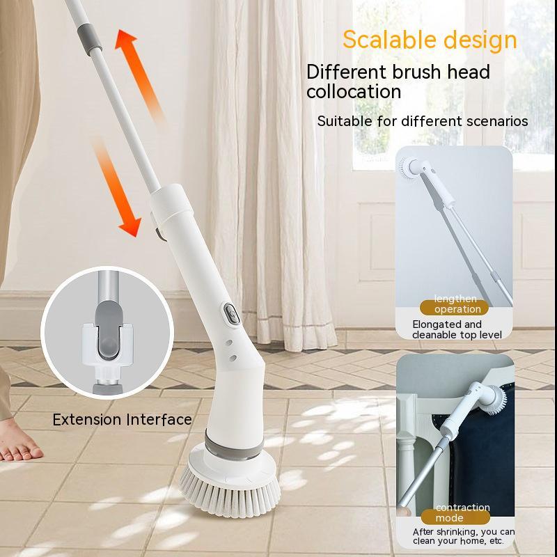 Transform your cleaning routine with this versatile, easy-to-use electric scrubber that brings professional-level cleanliness to your home