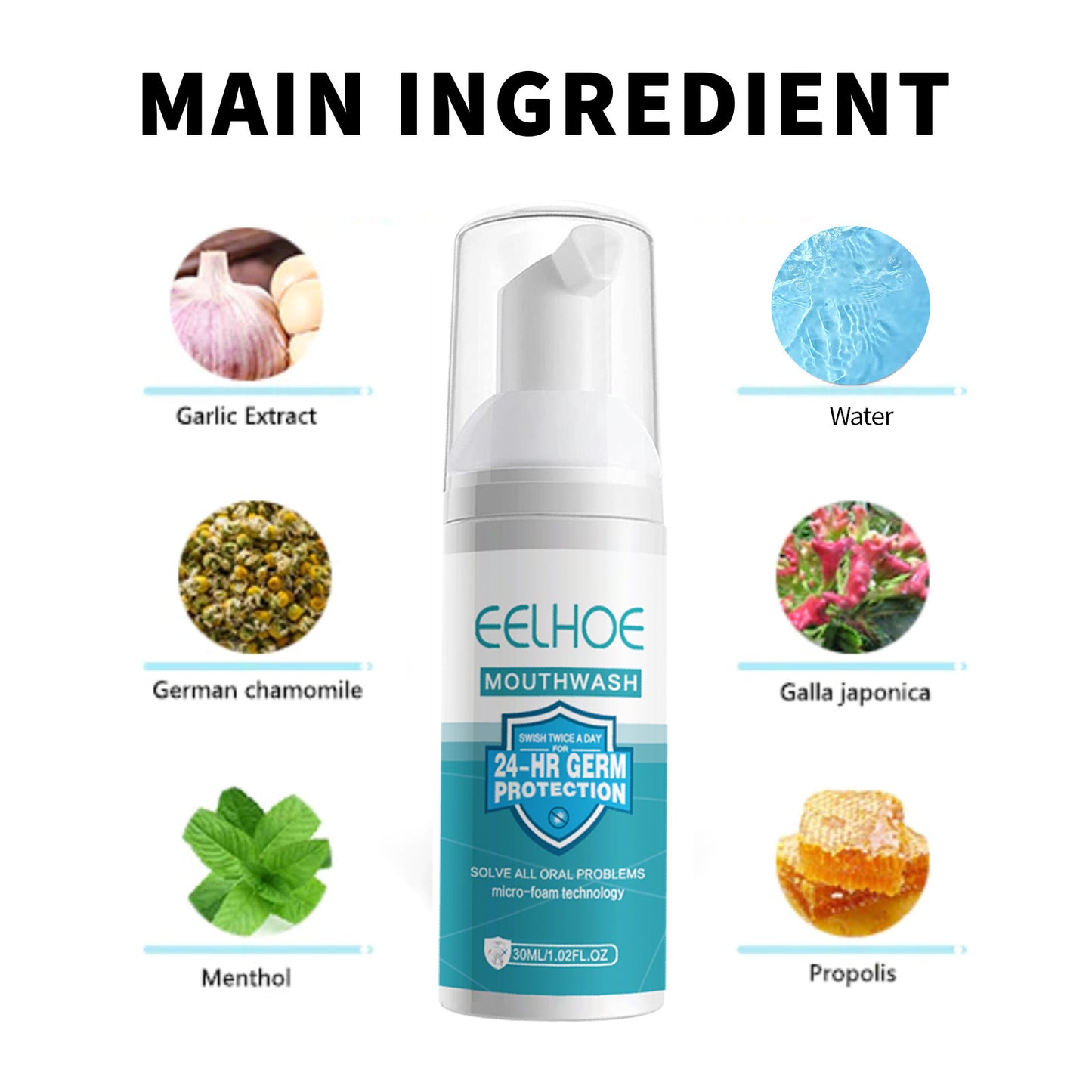 Press-type Cleaning Teeth Smoke Stains Tartar Anticavity Fresh Breath