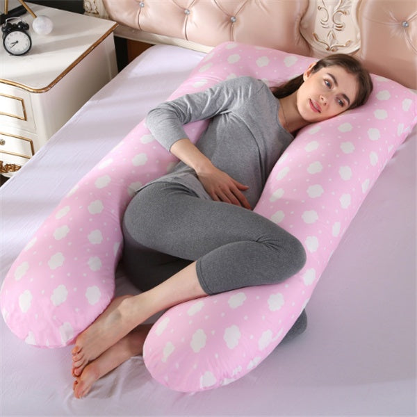 Sleeping Support Pillow for Pregnant Women - U-Shape Maternity Pillow for Pregnancy Side Sleepers