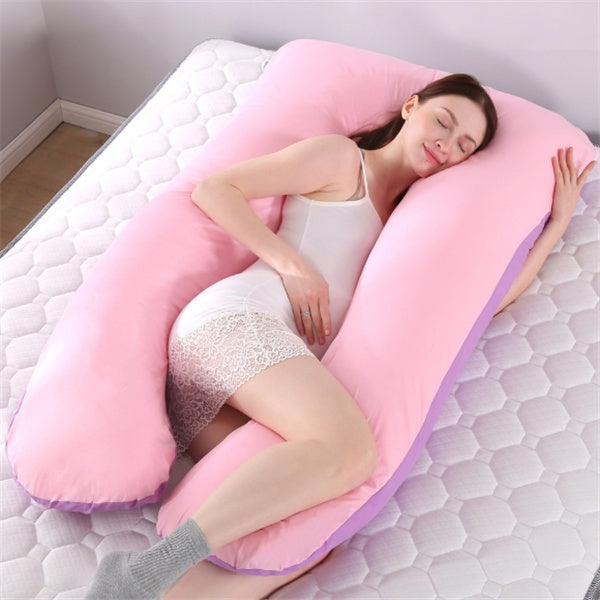 Sleeping Support Pillow for Pregnant Women - U-Shape Maternity Pillow for Pregnancy Side Sleepers