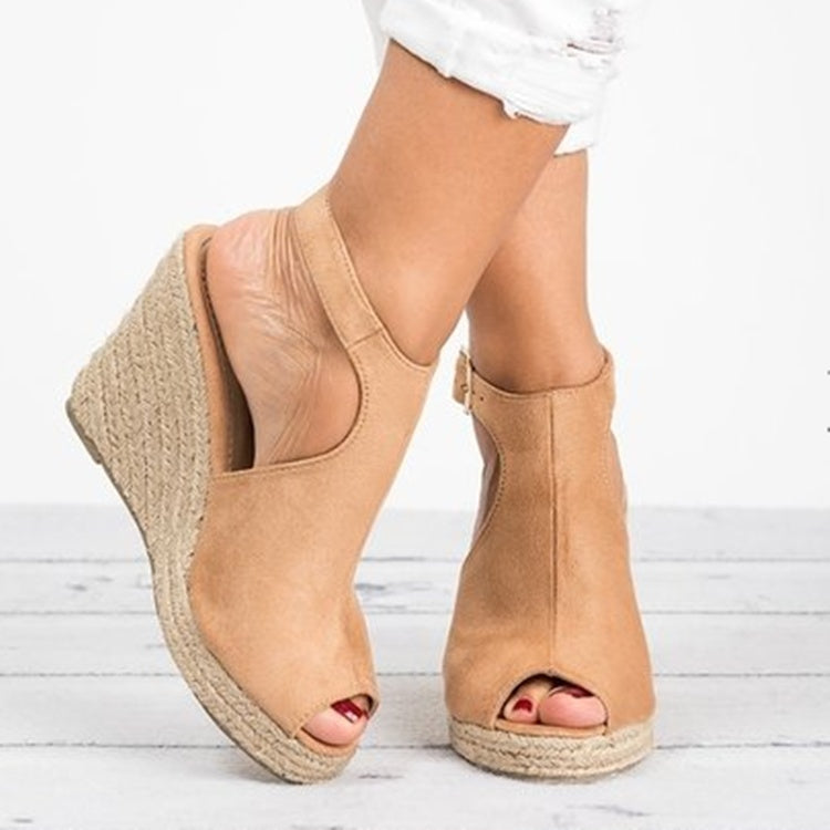 Women Platform Sandals Peep Toe Spartan Sandals Women Summer Wedges High Heel Shoes