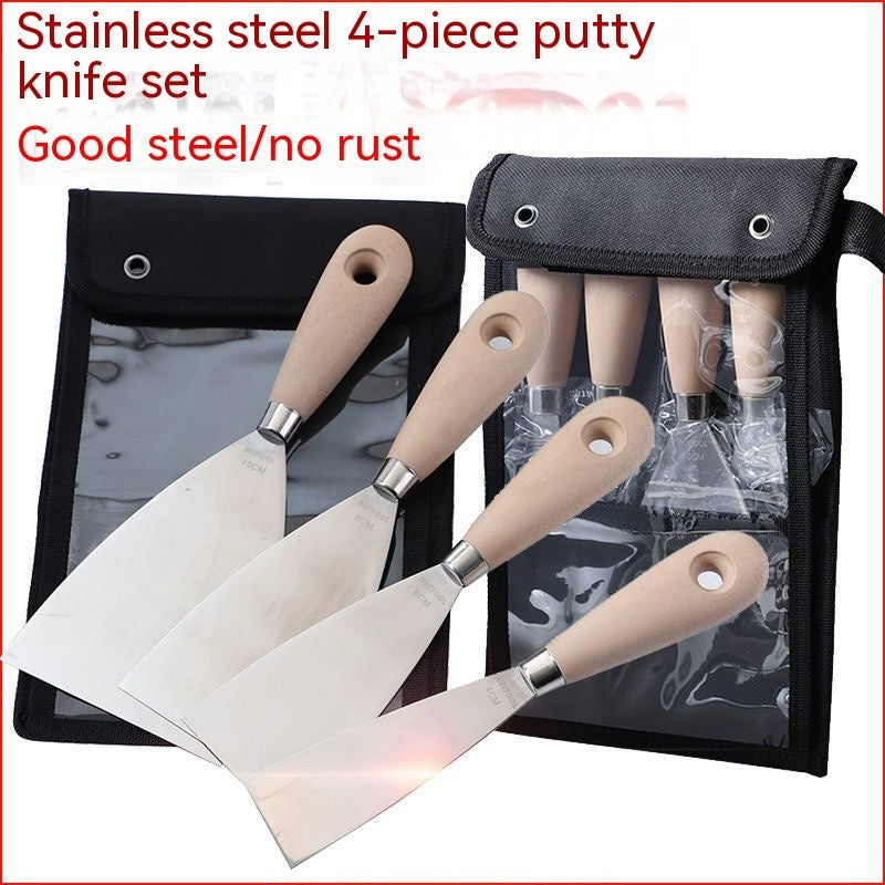Stainless Steel Putty Knife Seven-piece