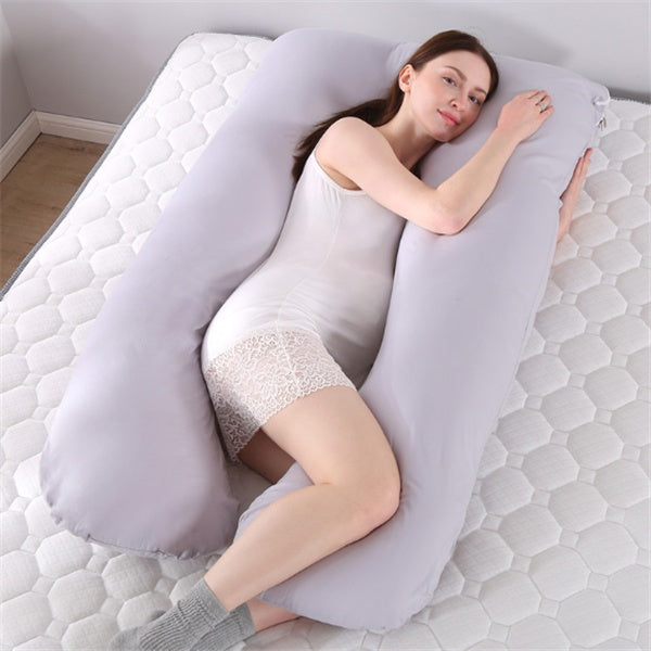 Sleeping Support Pillow for Pregnant Women - U-Shape Maternity Pillow for Pregnancy Side Sleepers