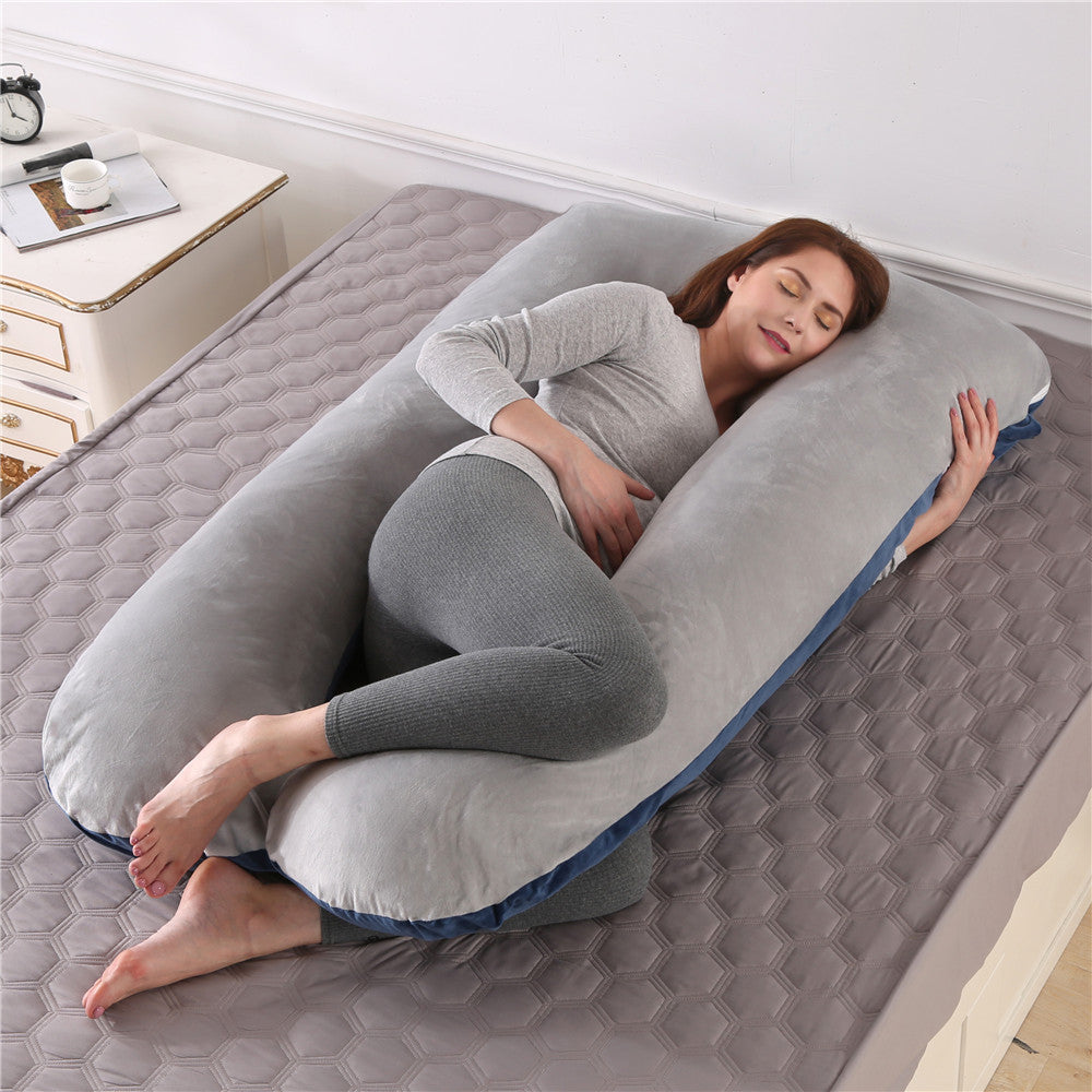 Sleeping Support Pillow for Pregnant Women - U-Shape Maternity Pillow for Pregnancy Side Sleepers