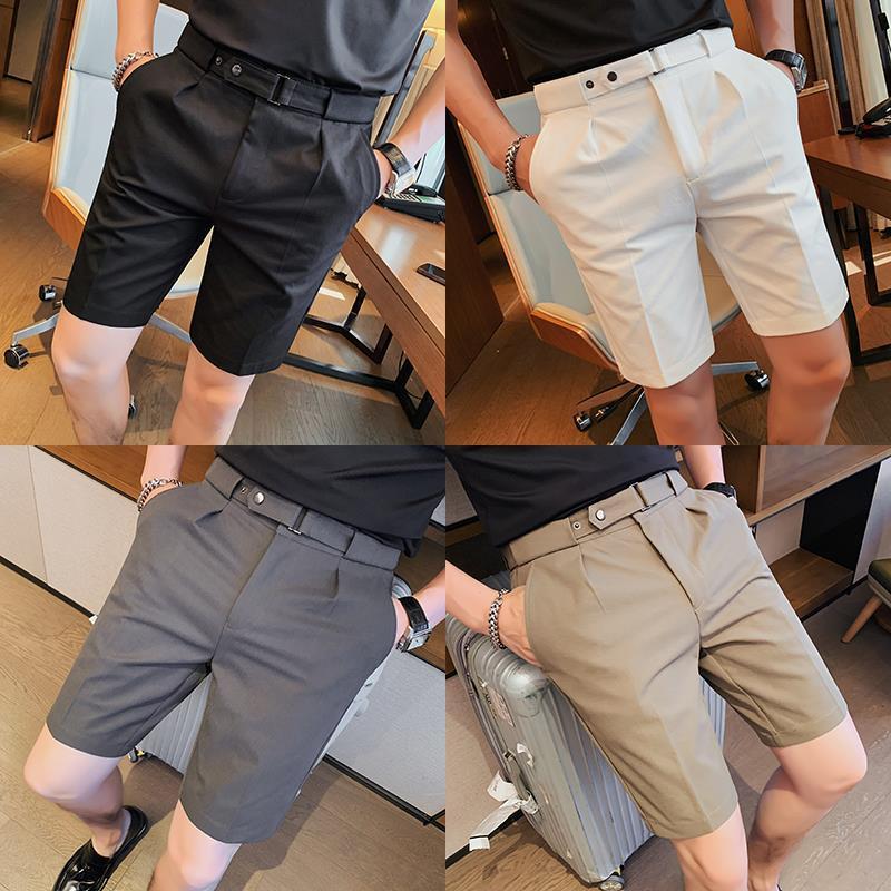 Men's Suit Shorts  - Spring & Summer Slim Fit
