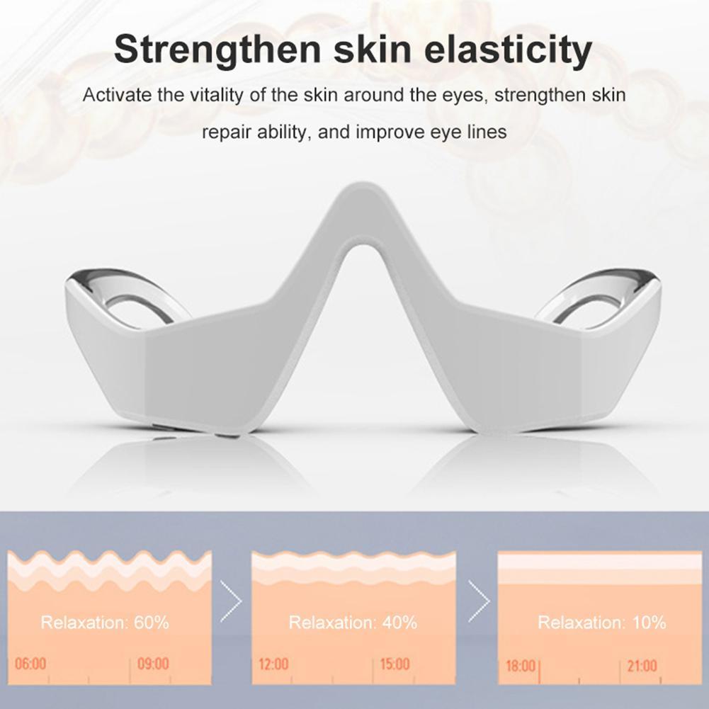 3D Eye Beauty Instrument – Micro-Current Pulse Eye Massager for Wrinkles, Dark Circles & Puffiness Relief | Infinity Bazaar