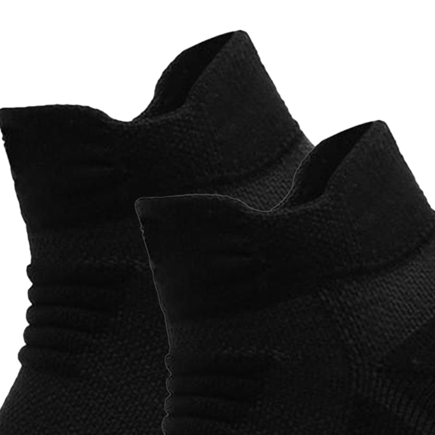 3 Pairs Men's Sports Running Socks – Black Moisture-Wick Everyday Use | Infinity Bazaar
