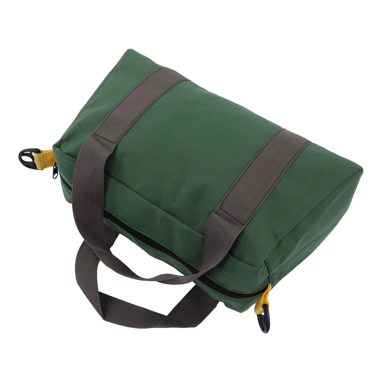 Wide Mouth Tool Bag Portable Canvas Waterproof High Capacity Storage Handbag for Technicians 41cm/16in