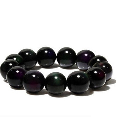 Harness the power of the rainbow eye obsidian and wear it as a symbol of protection, balance, and inner strength