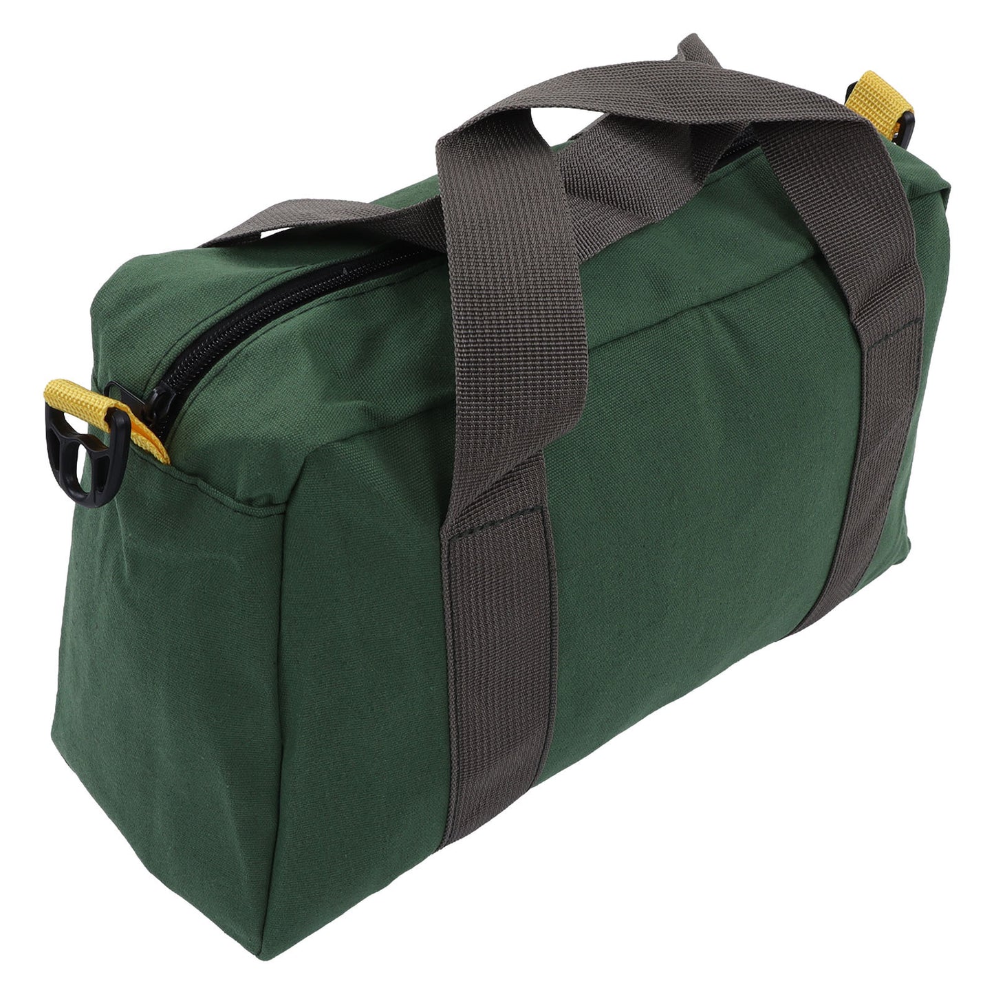 Wide Mouth Tool Bag Portable Canvas Waterproof High Capacity Storage Handbag for Technicians 41cm/16in