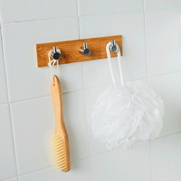 L-shaped metal coat hook