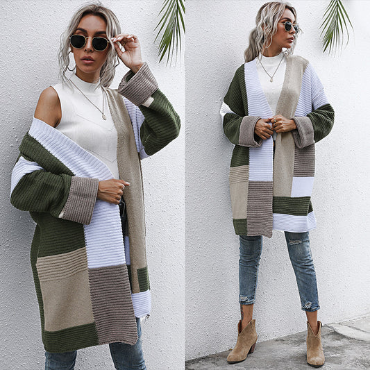 Women Knitted Cardigans Lazy Style