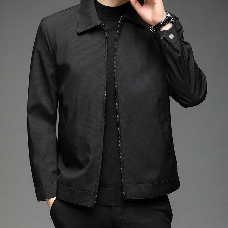 Spring & Autumn Lapel Slim Fit Business Casual Jacket