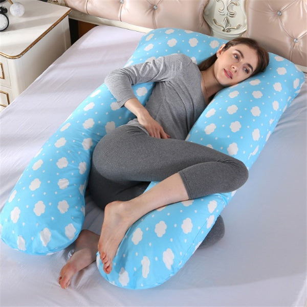 Sleeping Support Pillow for Pregnant Women - U-Shape Maternity Pillow for Pregnancy Side Sleepers