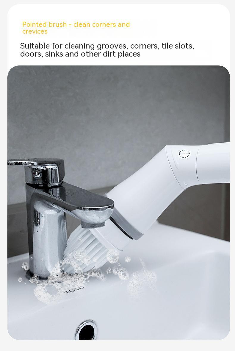 Transform your cleaning routine with this versatile, easy-to-use electric scrubber that brings professional-level cleanliness to your home