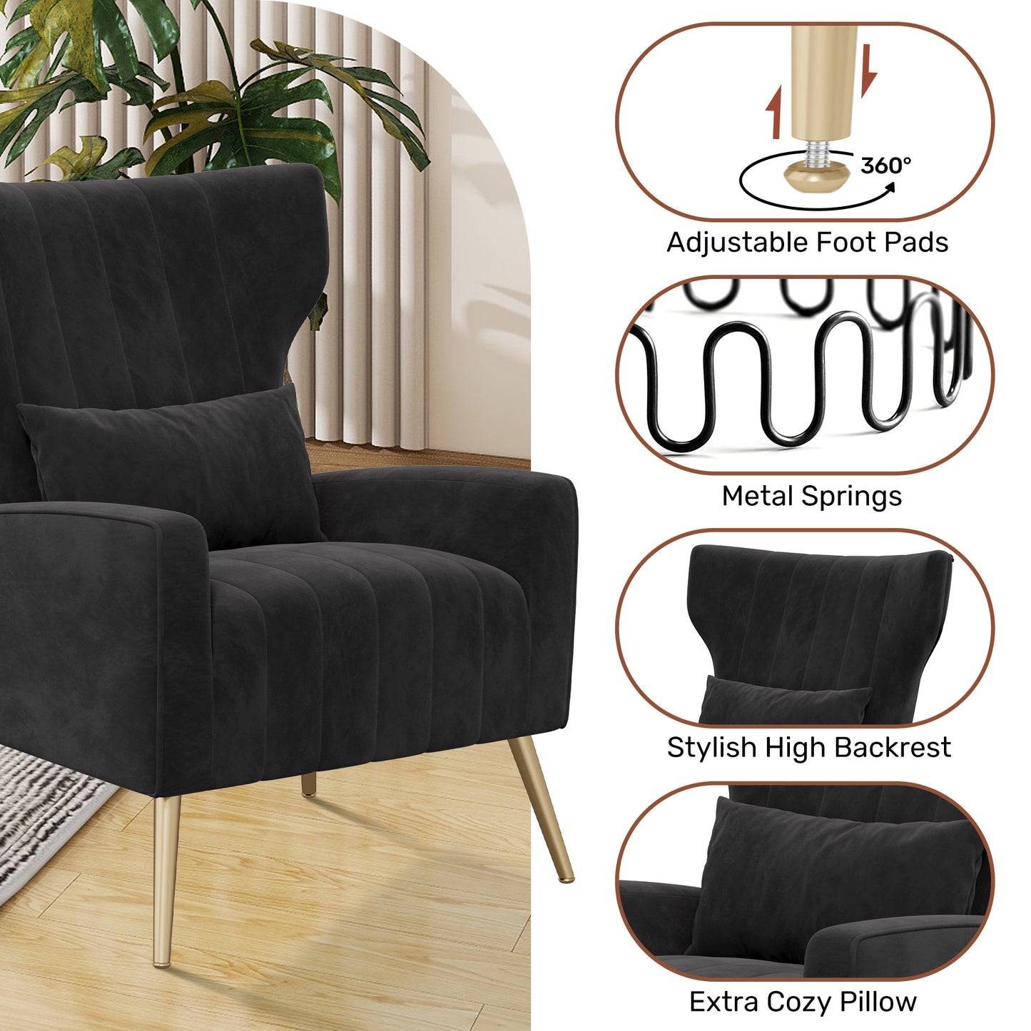Bedroom Accent Chair