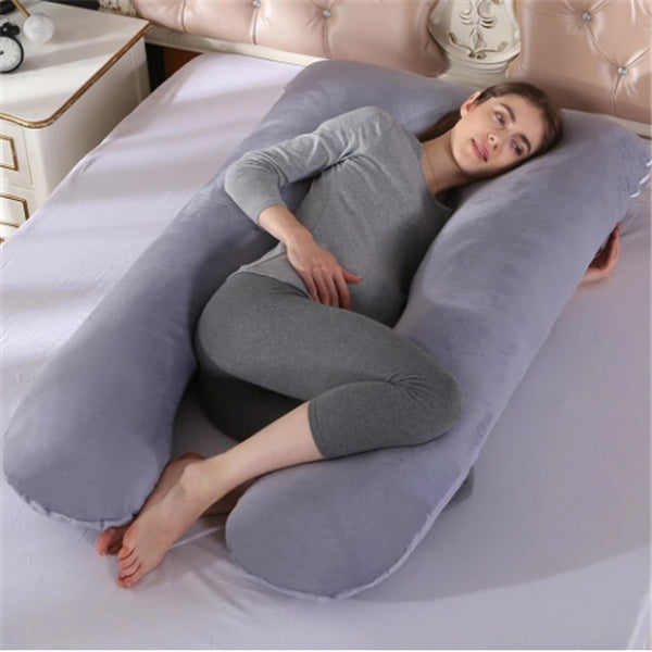 Sleeping Support Pillow for Pregnant Women - U-Shape Maternity Pillow for Pregnancy Side Sleepers