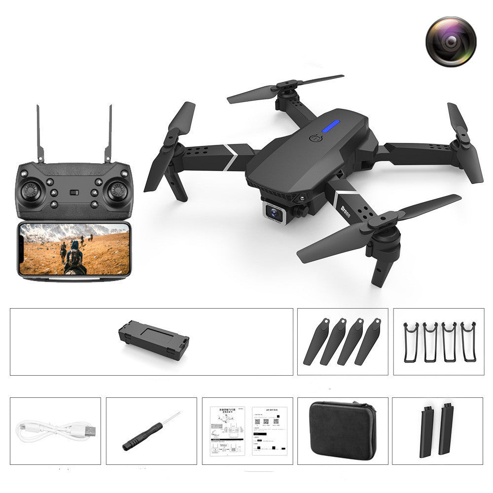 LSRC LS-E525 4K Dual Camera Foldable Drone – WiFi FPV Quadcopter with Altitude Hold, One-Key Return| Infinity Bazaar