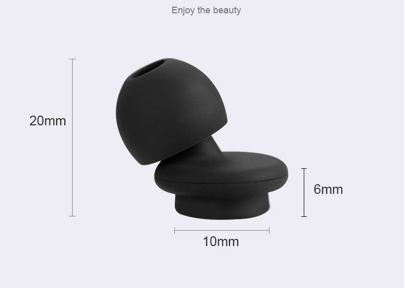 Silicone Soundproof Noise-reduction Ear Plugs