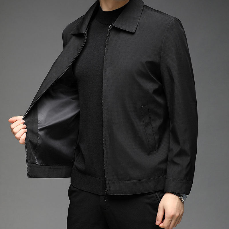 Spring & Autumn Lapel Slim Fit Business Casual Jacket