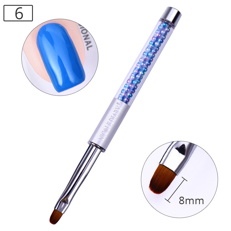 NICOLE Diary UV Nail Brush Tool Set