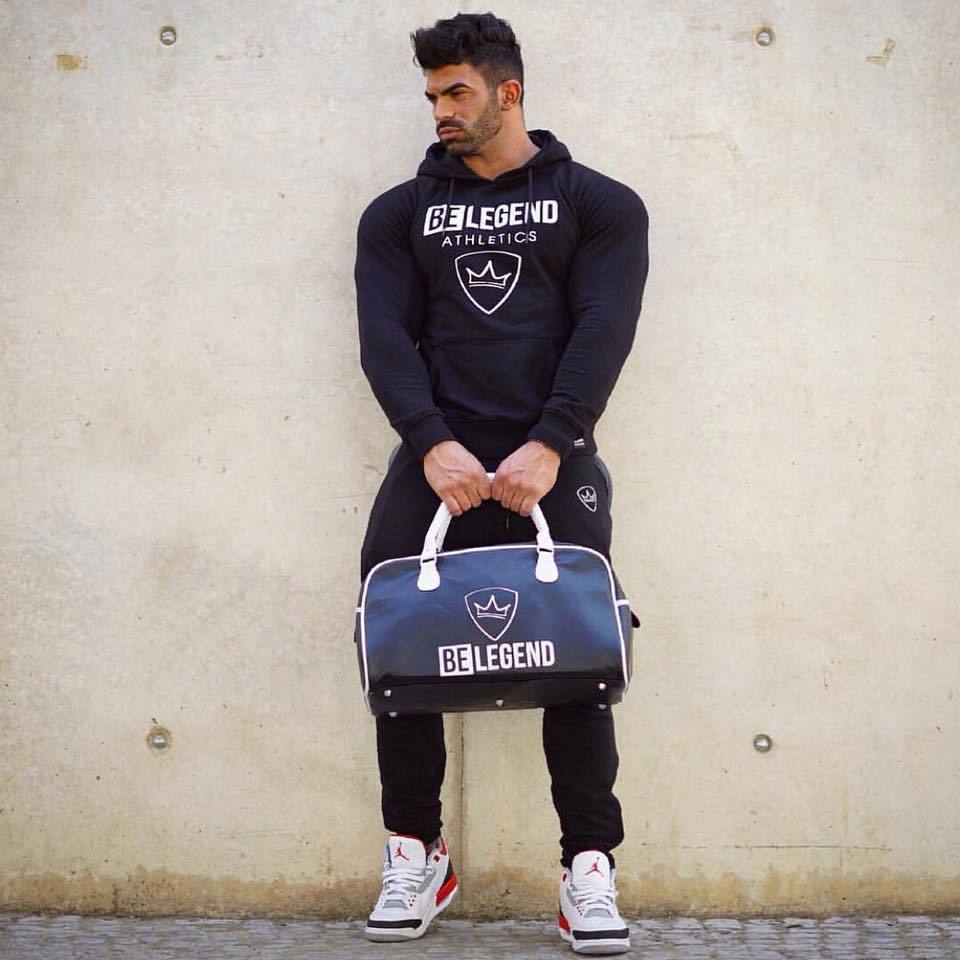 Be A Legend Autumn & Spring Sports Sweater- Running Fitness Pullover Men's