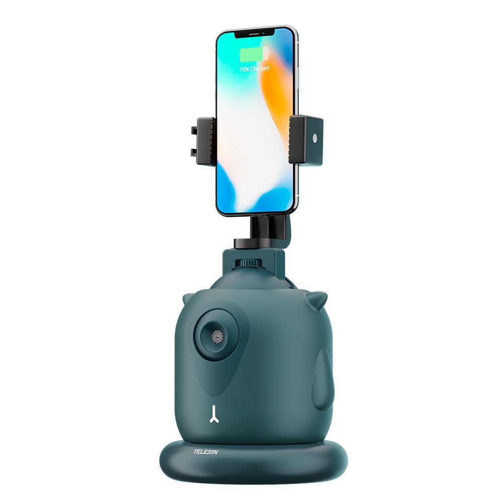 360° Intelligent Follow-Up Gimbal – AI Face Recognition Auto-Tracking Stabilizer for Phone & Camera | Infinity Bazaar