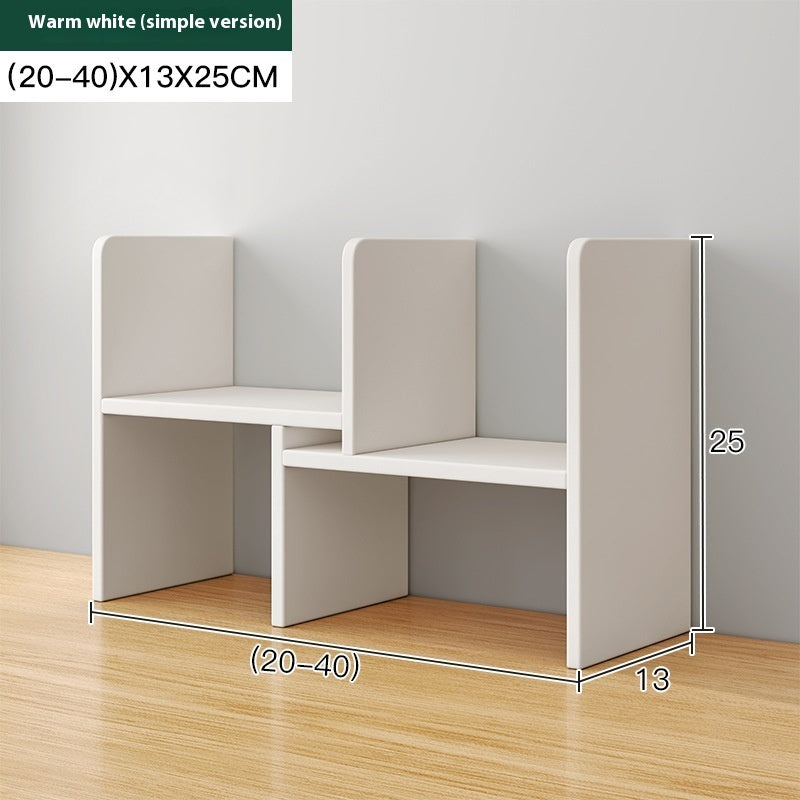 Desktop Bookshelf Storage Rack Desk Storage