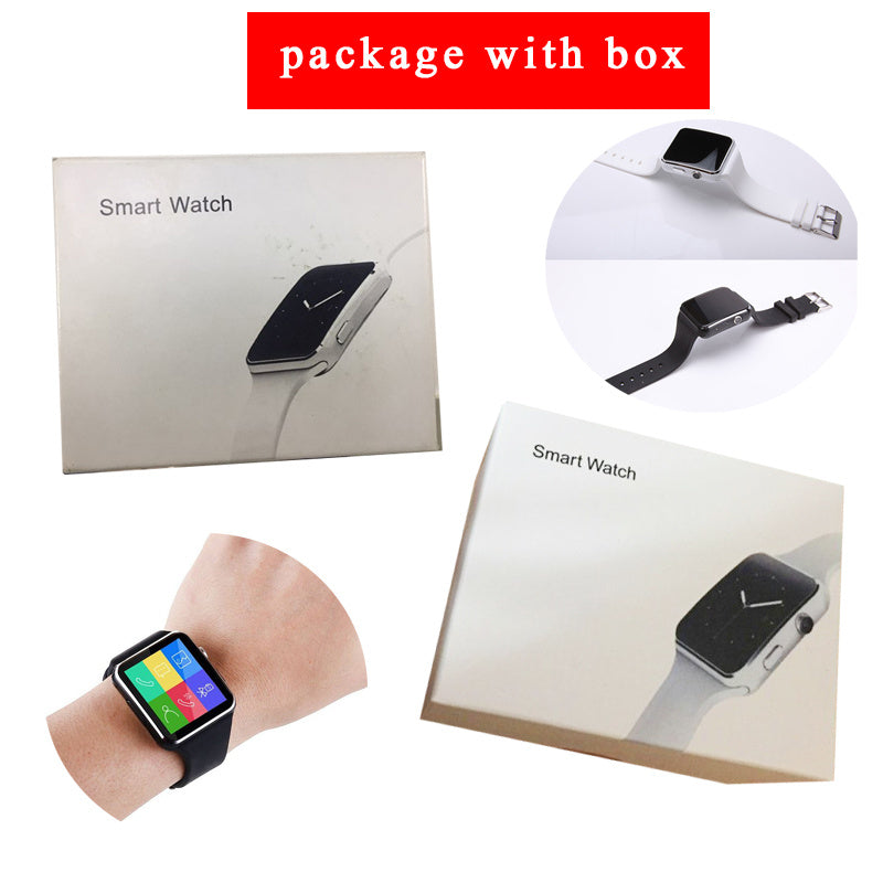 Smart Watch with Camera Touch Screen Support