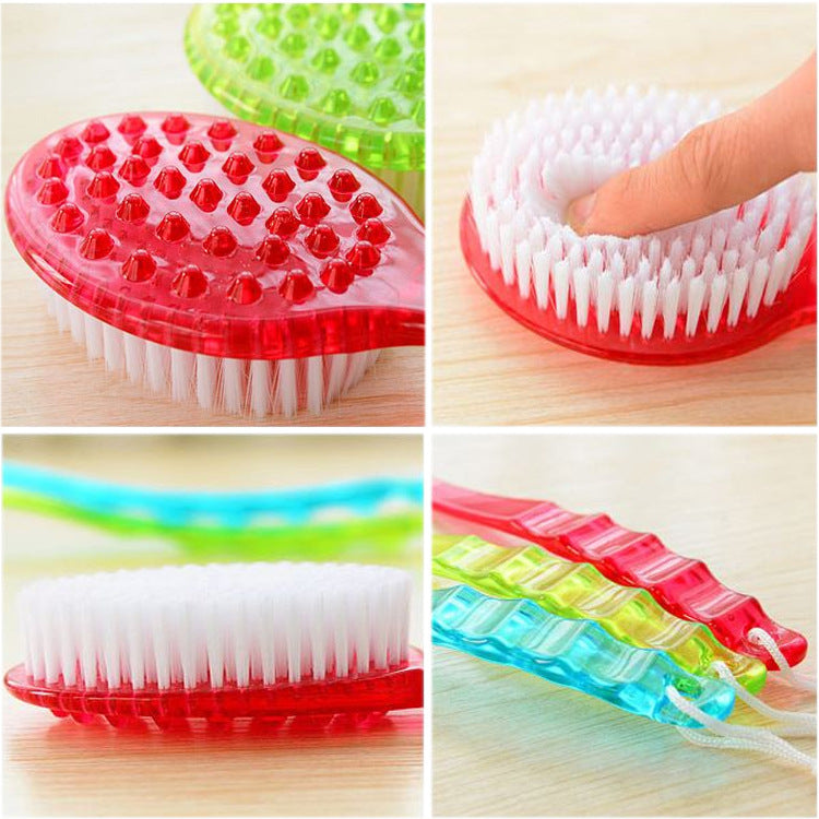 Long Handle Back Brush – Exfoliating Shower Sponge Scrubber for Smooth, Glowing Skin