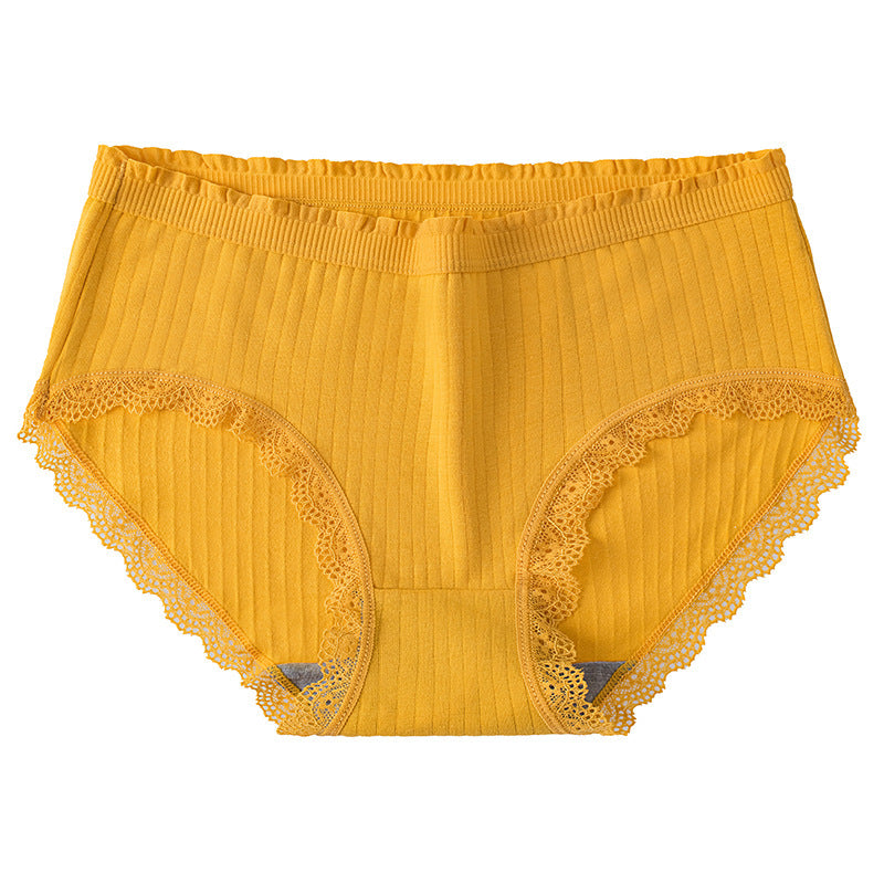 Underwear Graphene Antibacterial Crotch Pure Cotton Middle Waist
