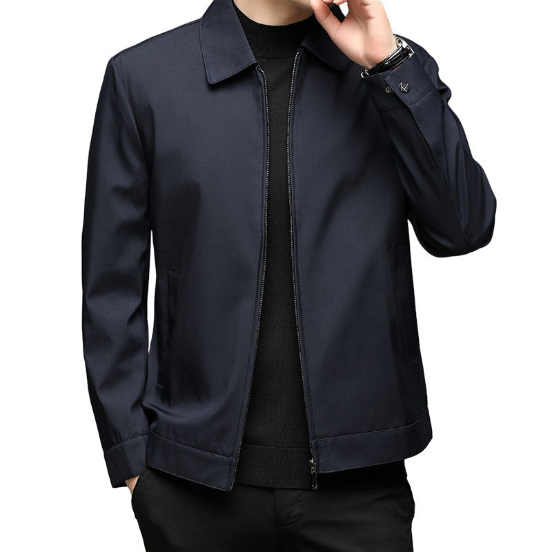 Spring & Autumn Lapel Slim Fit Business Casual Jacket