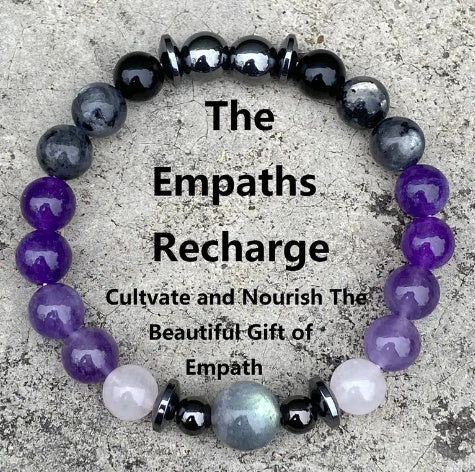 8mm Natural Gemstone Beaded Bracelet – Unisex Healing Energy Jewelry | Infinity Bazaar