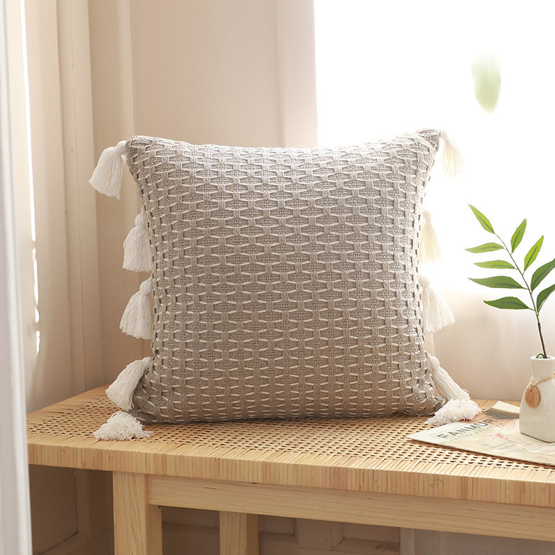 New Bedroom Knitted Pillow Cover