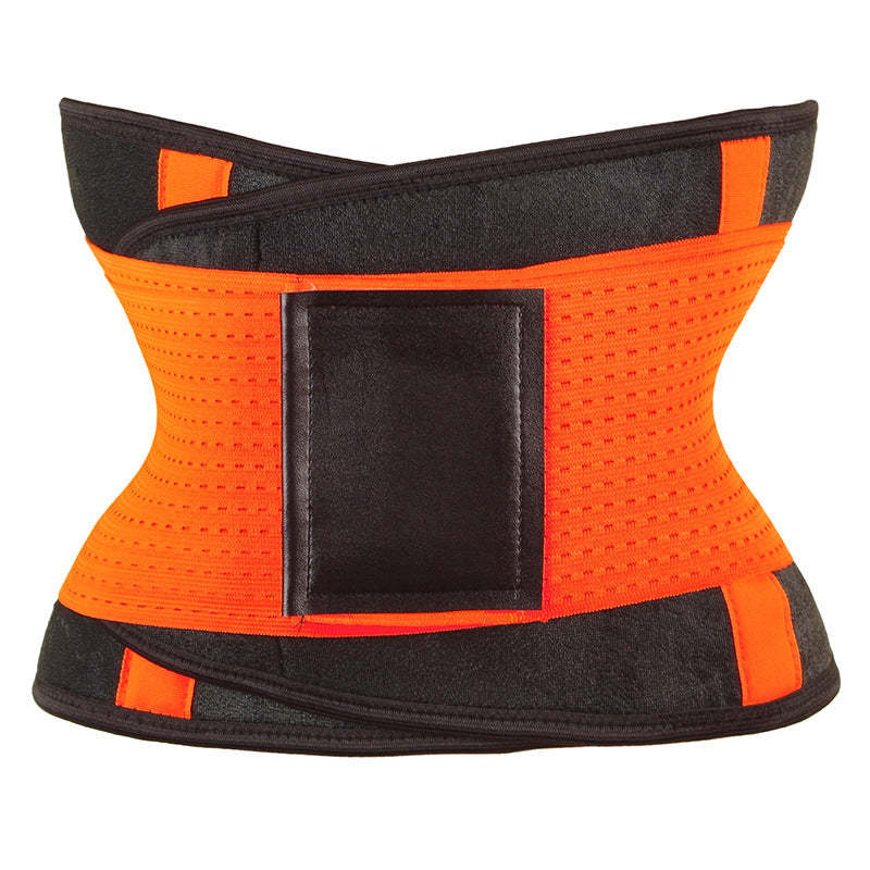 Waist Trimmer Belt & Body Shaper - Abdominal Trainer Weight Loss Fat Burning Straps