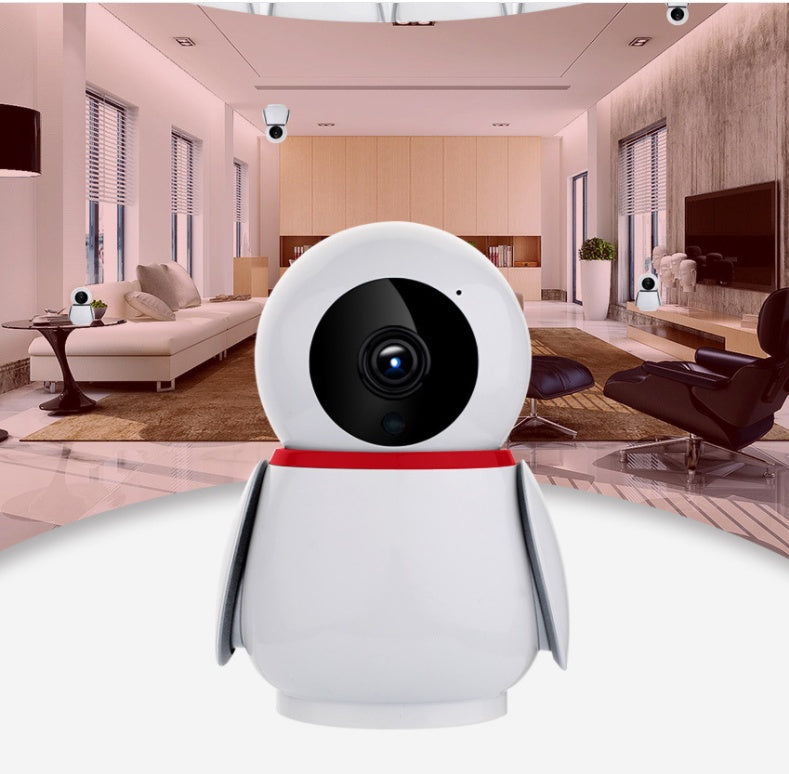 360° Wireless Panoramic Indoor Camera – 1080P WiFi Home Security Cam with Night Vision & Smart Motion Detection | Infinity Bazaar