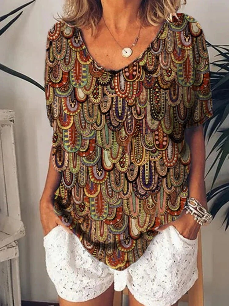 New European And American Leisure Loose Women