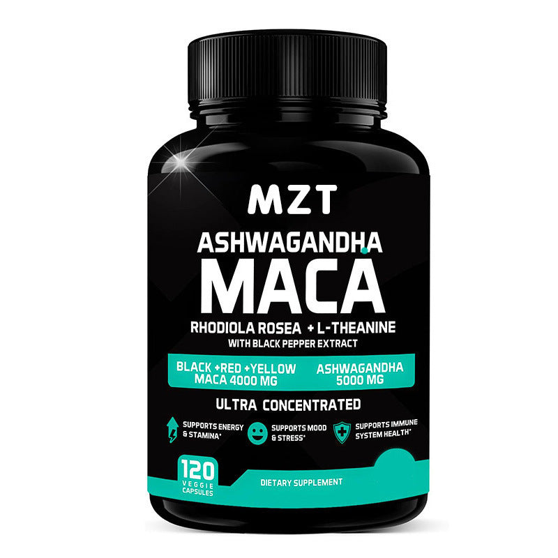 Ashwagandha Maca Capsules for Adults – 60 Capsules | Infinity Bazaar
