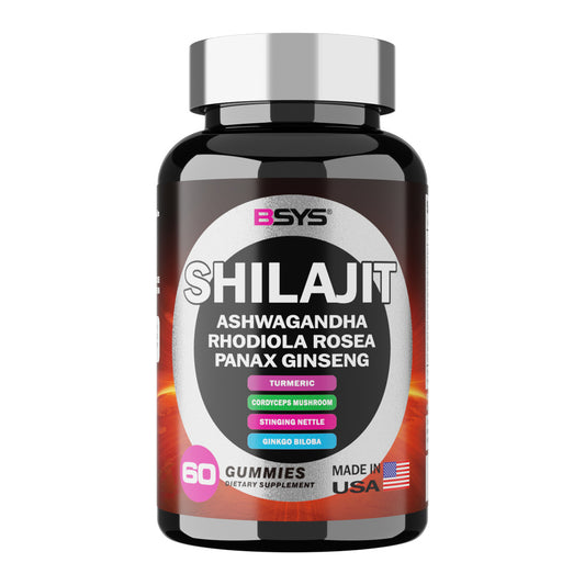 8-in-1 Shilajit Gummies – 60 Count Natural Energy & Vitality Support Supplement | Infinity Bazaar