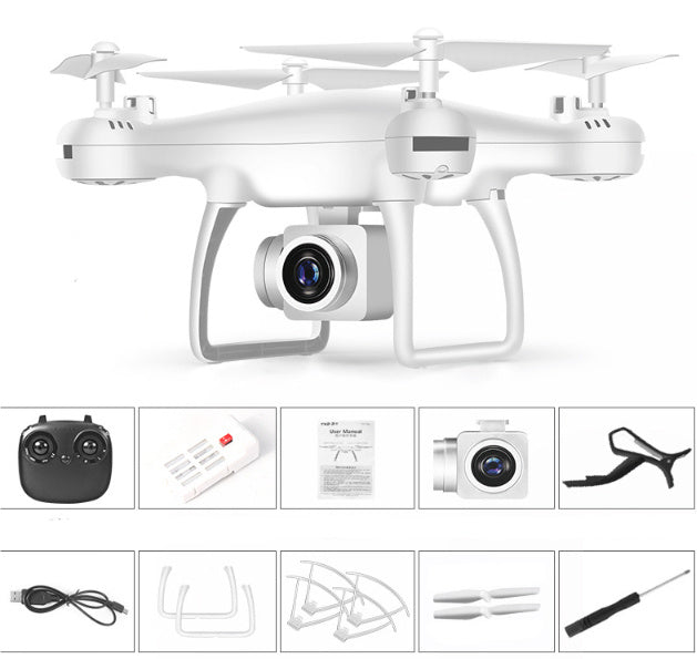 Cross-Border Drone Remote Control HD 4k Dual Lens Camera Long Endurance Helicopter Model Fixed Altitude