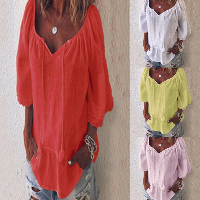 Cotton Linen Shirt