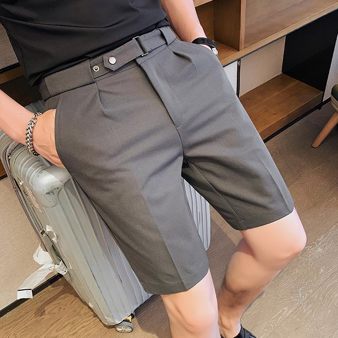 Men's Suit Shorts  - Spring & Summer Slim Fit