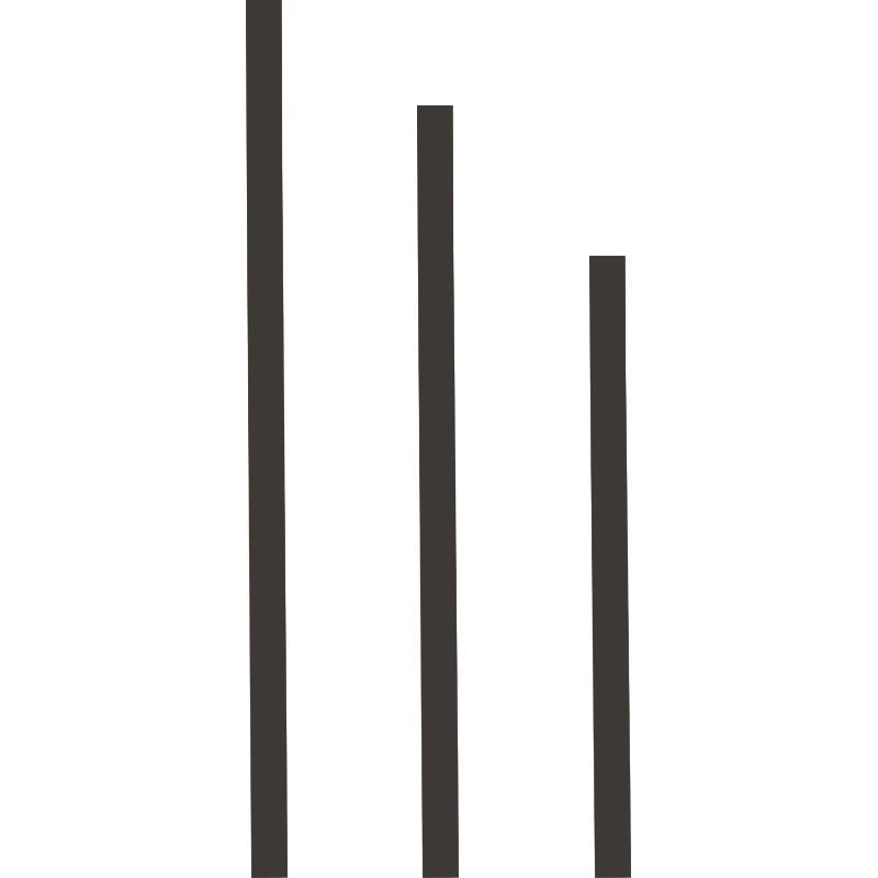 Minimalist Long Waterproof Villa Outdoor Garden Courtyard Outdoor Wall Lamp